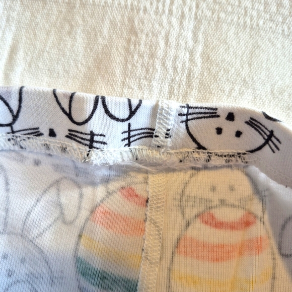 Hanna Andersson size 8 or 130 Easter Egg bunny pajama bottoms tag removed - Picture 3 of 6